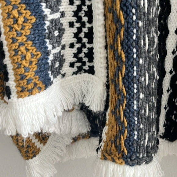 Cocogio Boho Knit Wool Open Cardigan NWT One Size - Picture 6 of 8